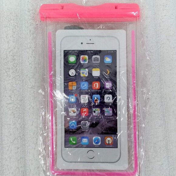 Universal Waterproof Phone Case for Smartphone - Pink - Picture 2 of 5
